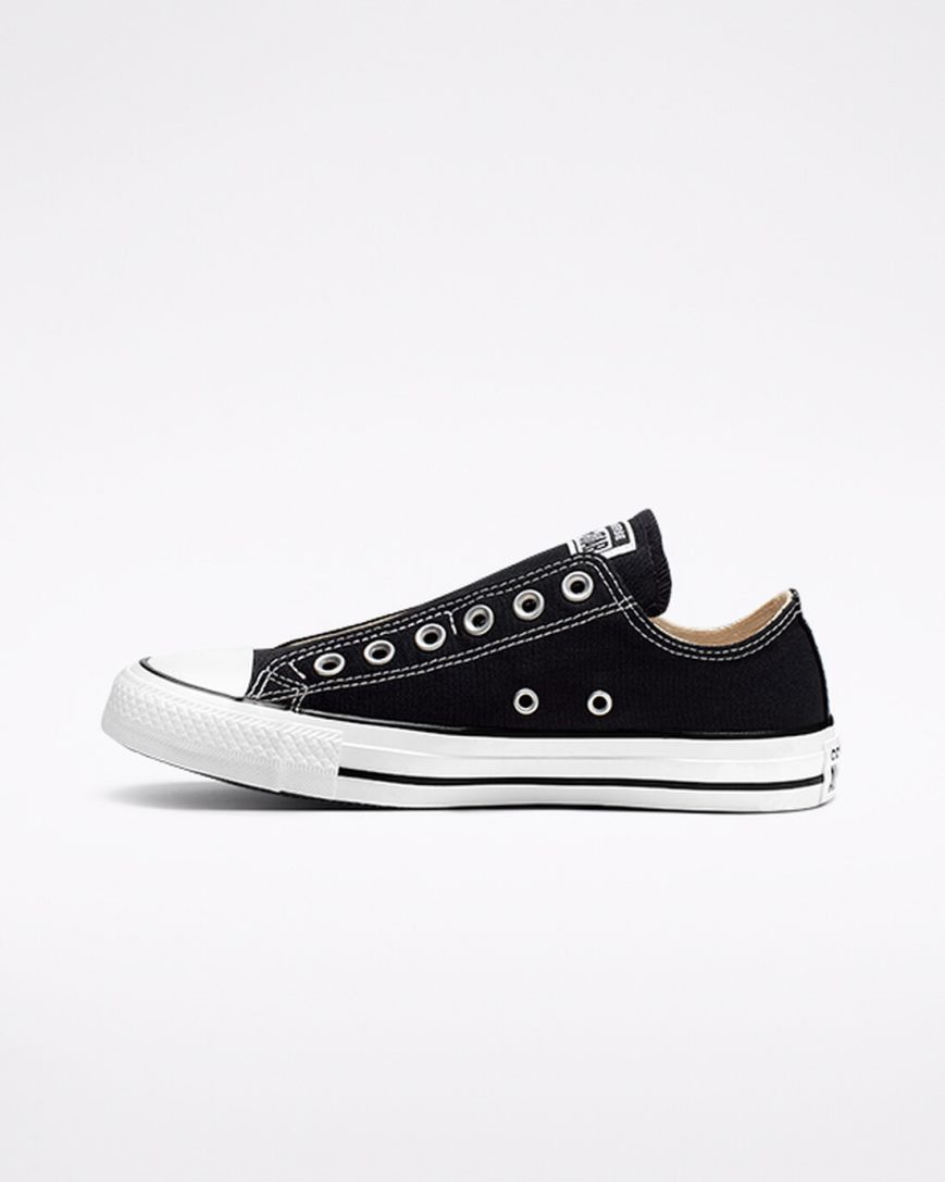 Slip On Tenisky Converse Chuck Taylor All Star Damske Čierne Biele Čierne | SK IEHSM5